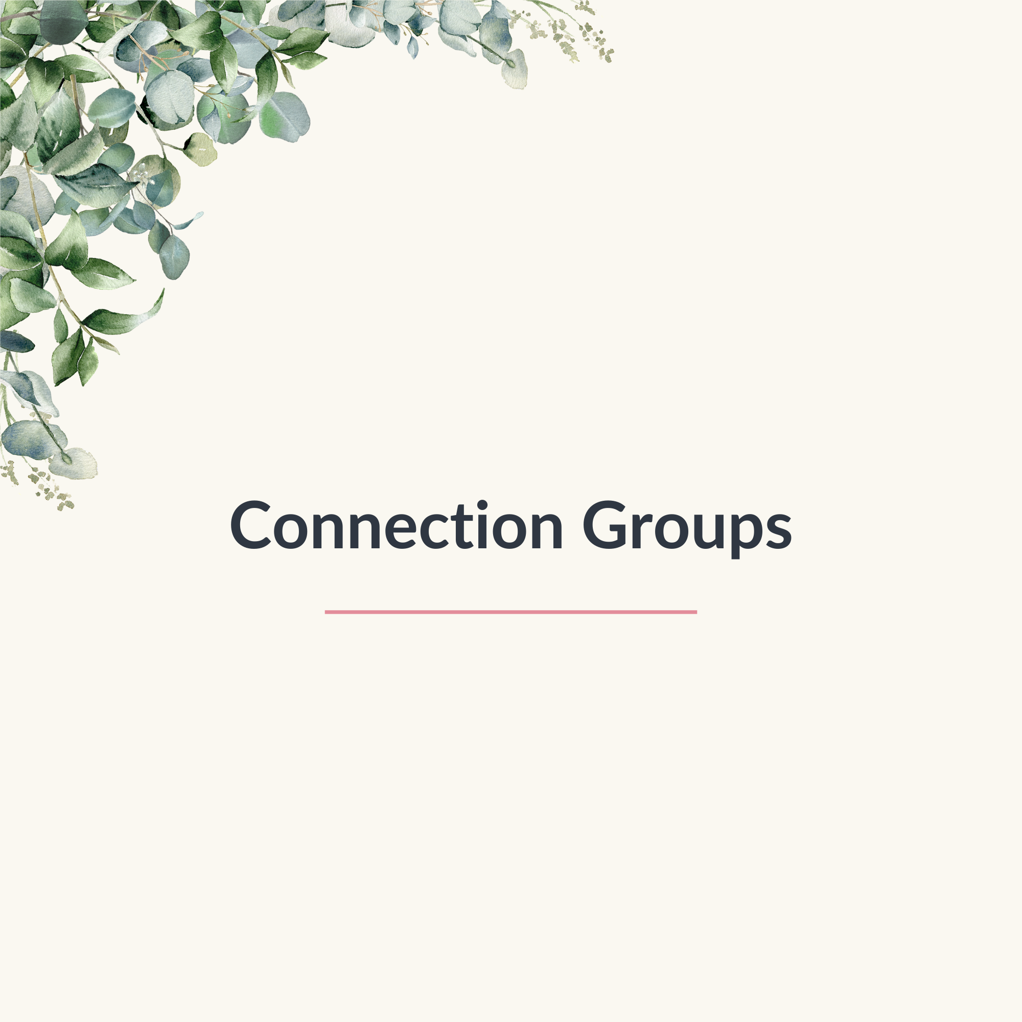 Join a Connection Group thumbnail
