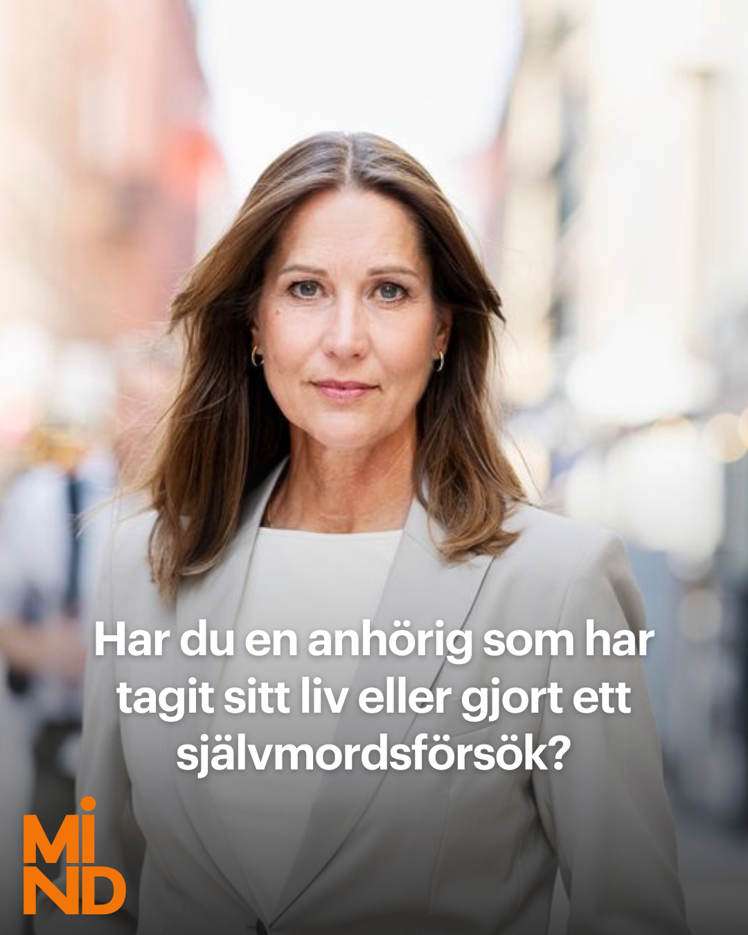 Karin Schulz, nationell samordnare för självmordsfrågor, bjuder in till samtal med anhöriga. Välkommen till en dialog de