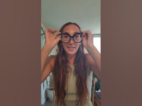 Trying on my statement eyewear while telling a vulnerable story thumbnail