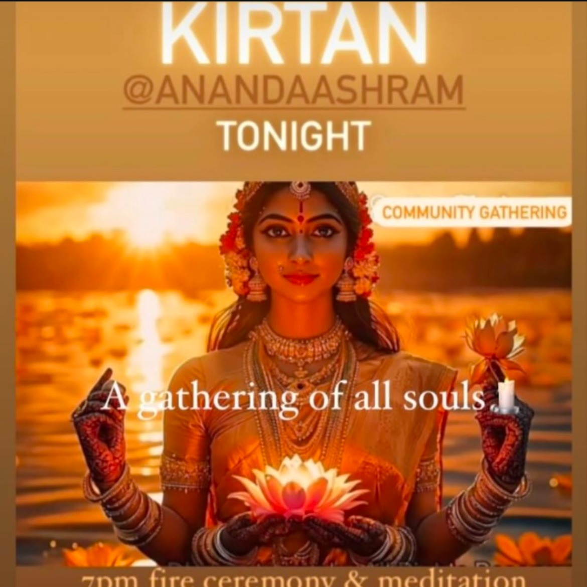 Wednesday Kirtan @ Ananda Ashram  thumbnail