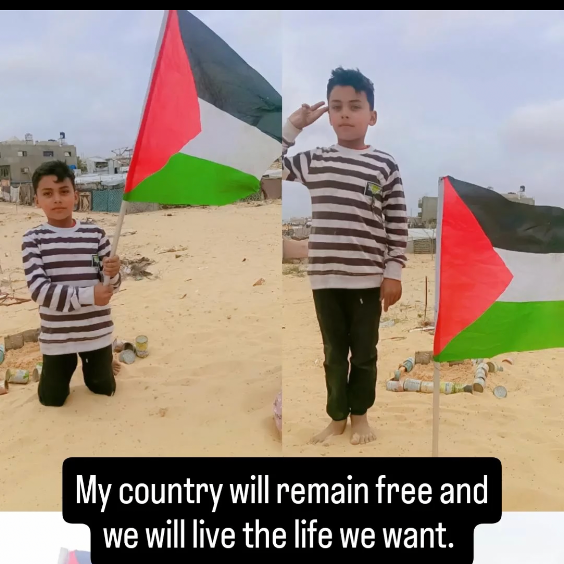 Fatima, Mahmoud’s sister and a single mother of three sons thumbnail