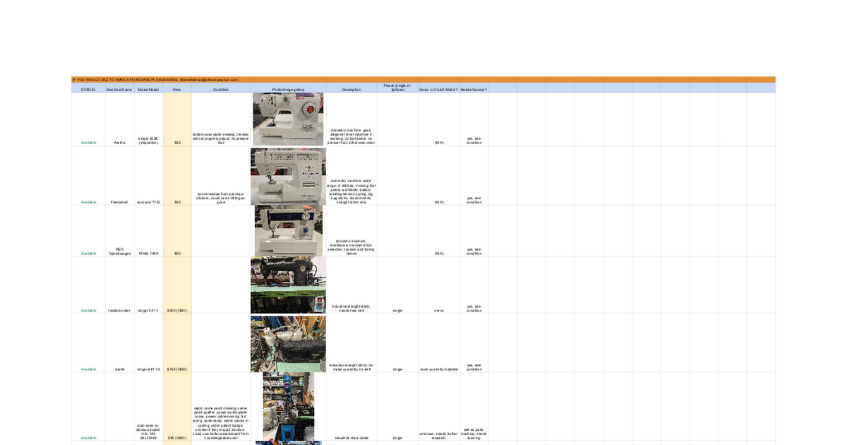 Sewing Machines For Sale @A2 thumbnail