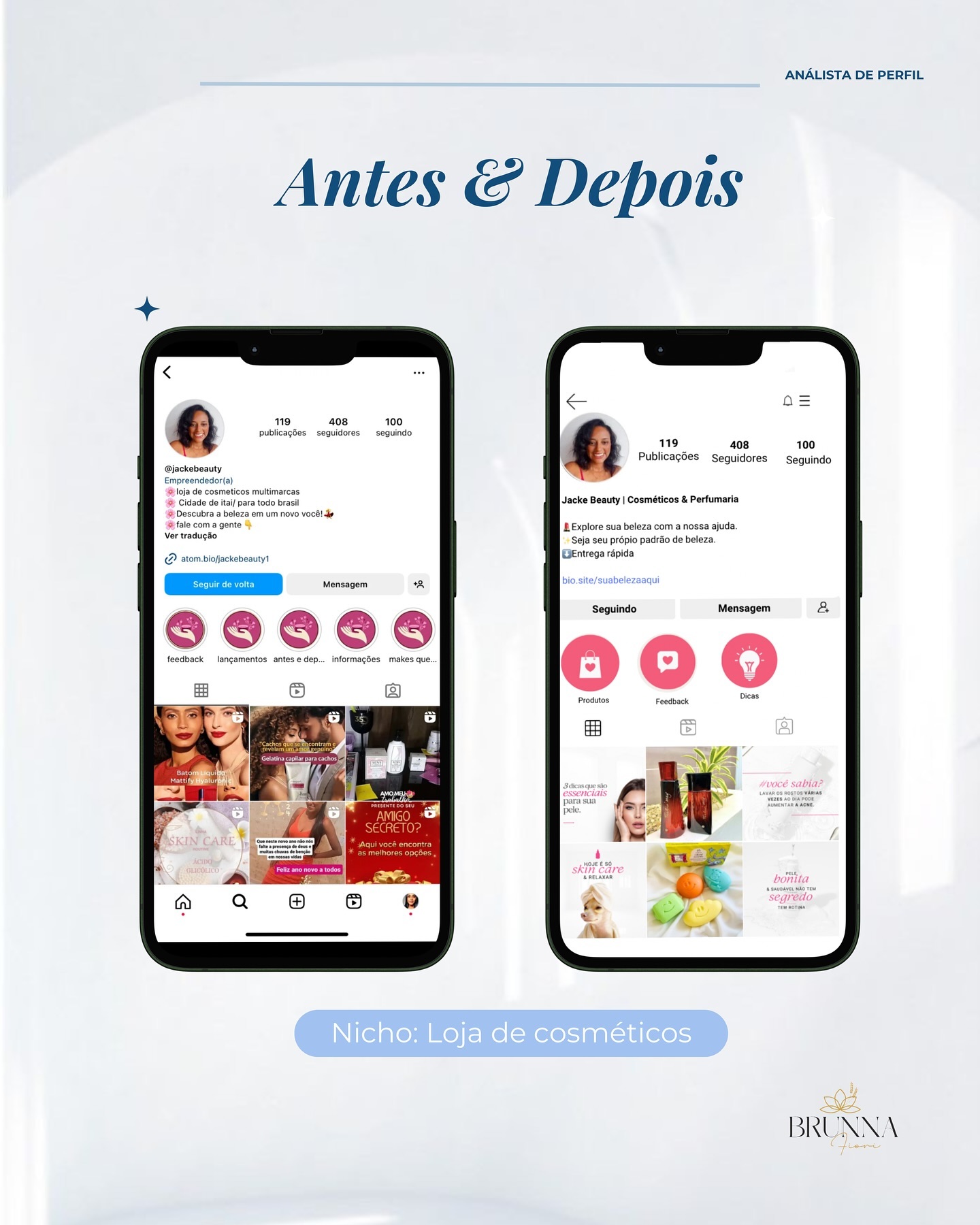 ✨Esse post é perfeito para você que tem uma loja on-line e que pensa que o visual não atrai ou que para vender mais é pr
