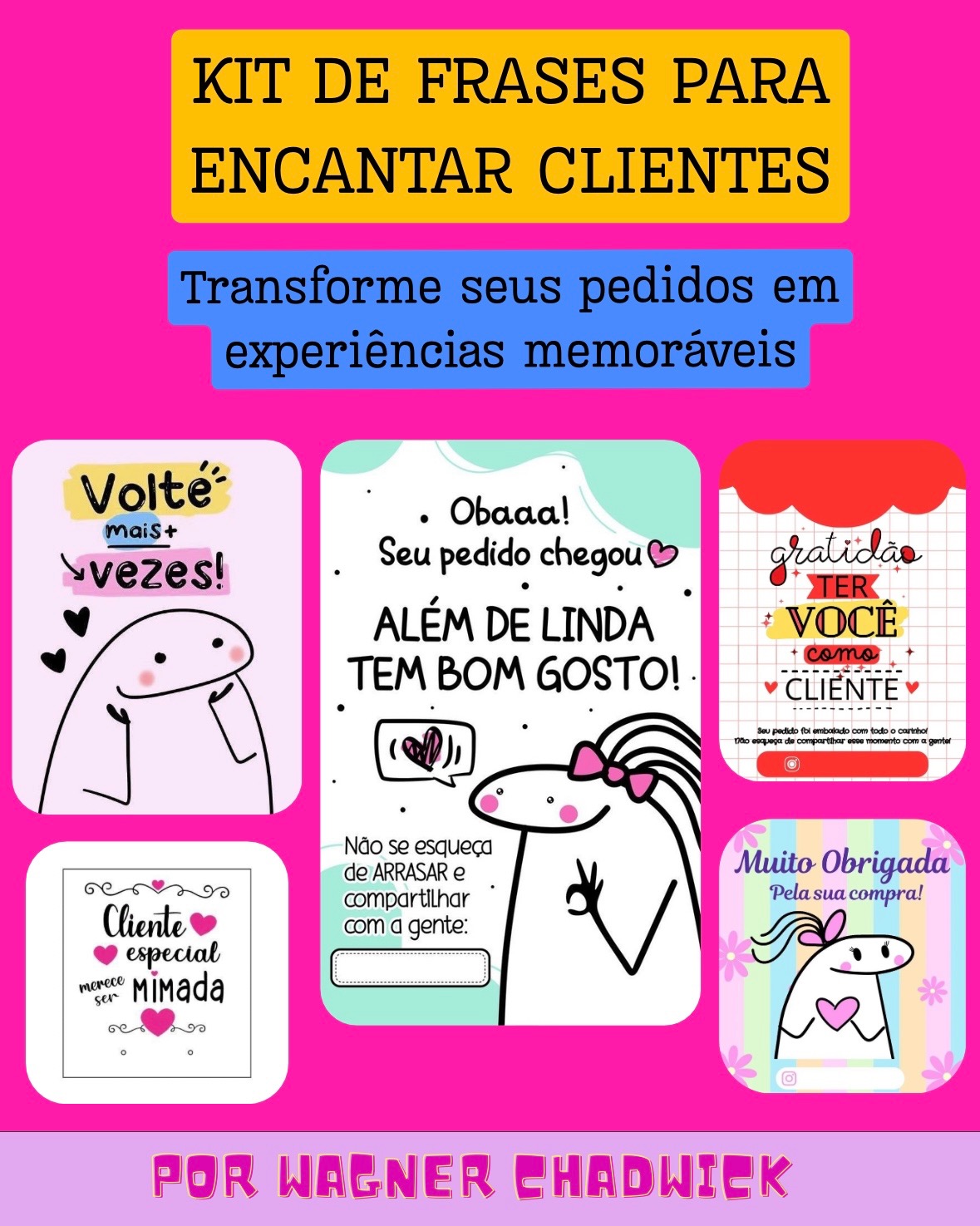 Kit encantamento de clientes / Frases que fidelizam  thumbnail