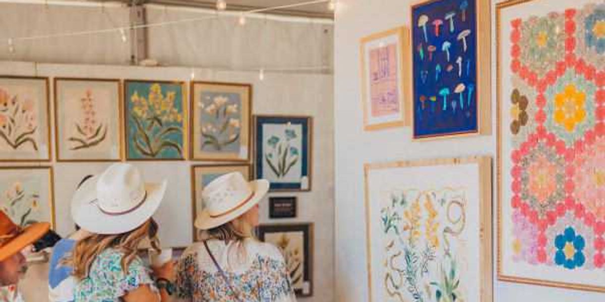 Round Top hosts pop-up art gallery from stylish furniture line and Framebridge thumbnail