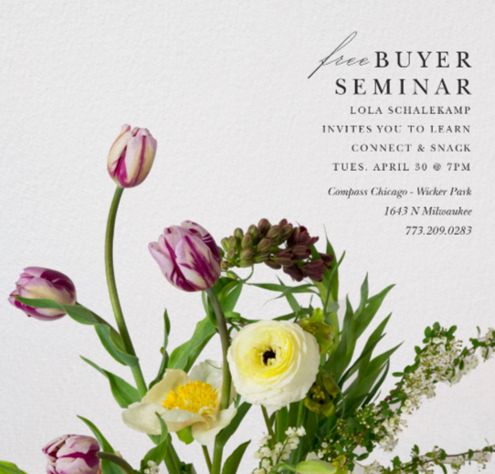4/30 FREE Buyer Seminar - Wicker Park thumbnail