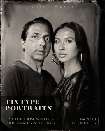 (at capacity) Tintype Portraits - For LA💙 thumbnail