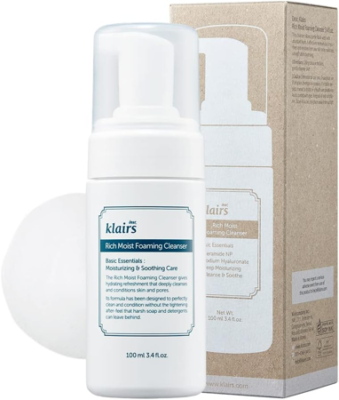 DearKlairs Rich Moist Foaming Cleanser thumbnail