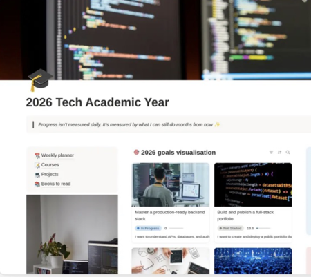 2026 Tech Academic Year Template thumbnail