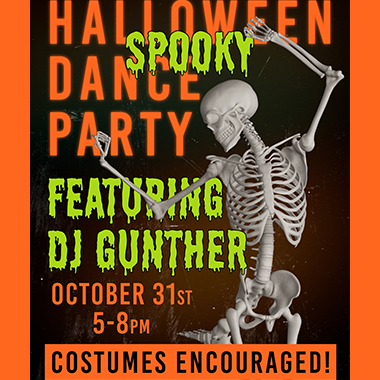 👻 Halloween Dance Party feat DJ Gunther! OCT 31! ☠️ thumbnail