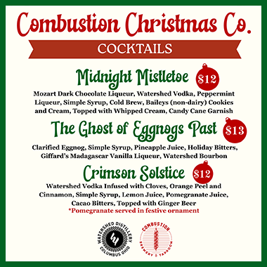🎄 🍸 DEC 2nd - DEC 31st! Combustion Christmas Co. 🍹 🎁 thumbnail