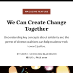 We Can Create Change Together thumbnail