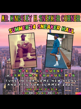 Mr Kingsley H Sneaker Corner Summer Snkr Haul thumbnail