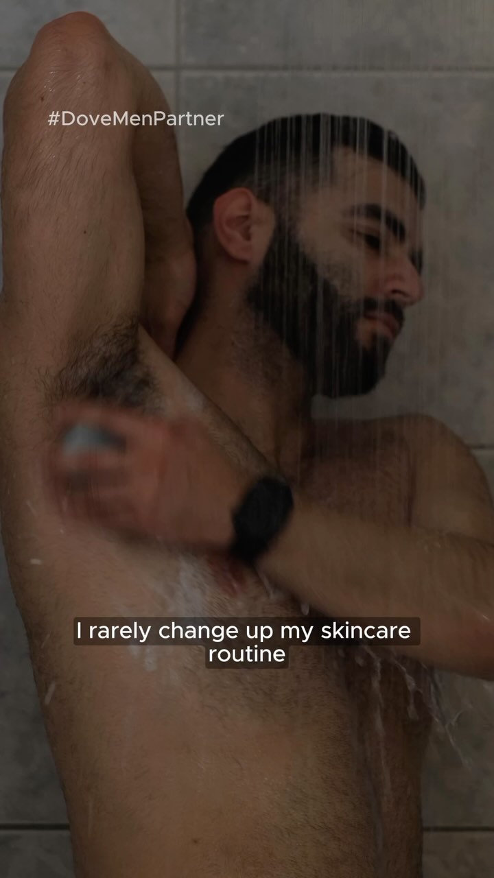#DoveMenPartner Feeling fresh as usual 🪵
 I rarely change up my skincare routine - and that includes what products I use