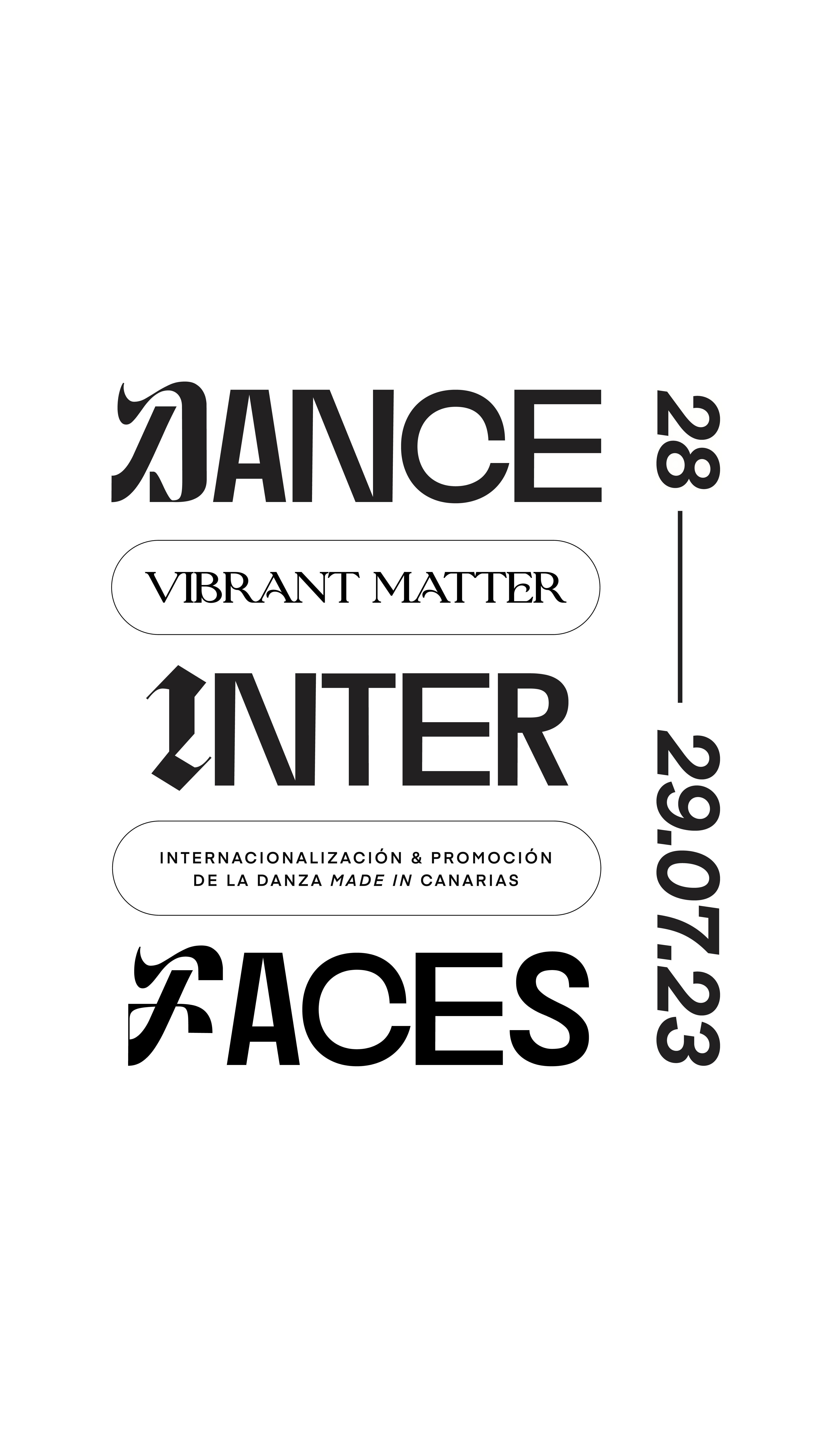 DANCE INTERFACES 2023 - Vibrant Matter
YA ESTÁ AQUÍ!

23 ARTISTAS
23 INVITADAS NACIONALES E INTERNACIONALES
DISPOSITIVOS