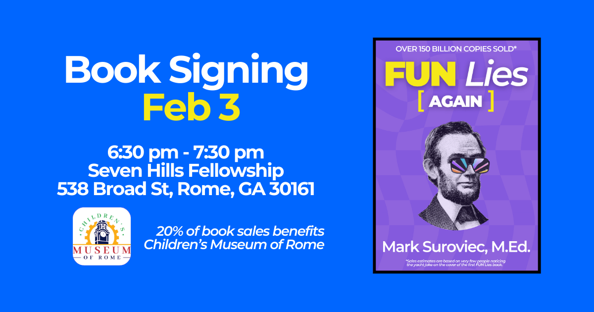 FREE Book Signing Event - Rome, GA | Feb 3 thumbnail