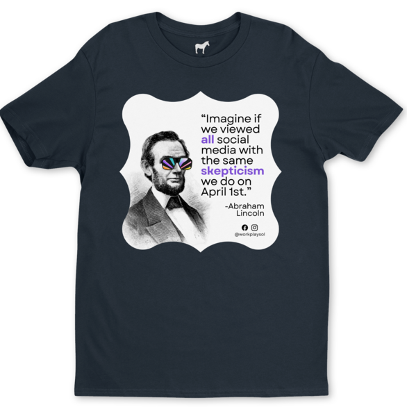 Fake Lincoln Quote T-Shirt thumbnail