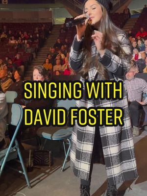 A literal dream come true 🥹 TikTok, can you work your magic so that David Foster will produce me for real, for real? 🙏🏼 
