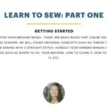 Learn to Sew thumbnail