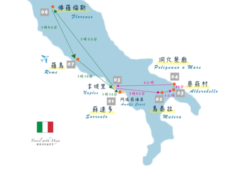 🇮🇹義大利自由行攻略|南義 11 天 |自駕+火車7個城鎮行程規劃 thumbnail