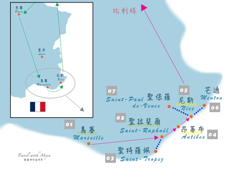 🇫🇷法國自由行攻略|坐火車遊南法 | 蔚藍海岸7個城市行程規劃 thumbnail