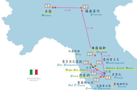 🇮🇹義大利自由行攻略|托斯卡尼區域 | 8 城鎮詳細行程規劃 thumbnail