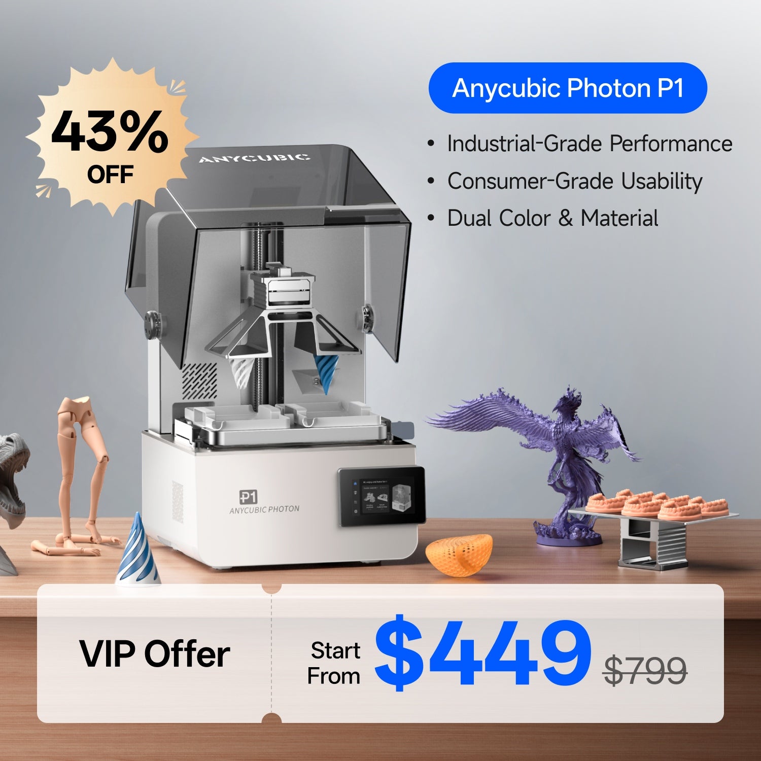 ANYCUBIC PHOTON P1 thumbnail