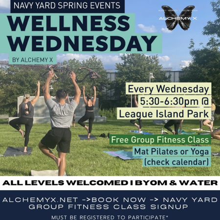 NAVY YARD WELLNESS WEDNESDAY  thumbnail
