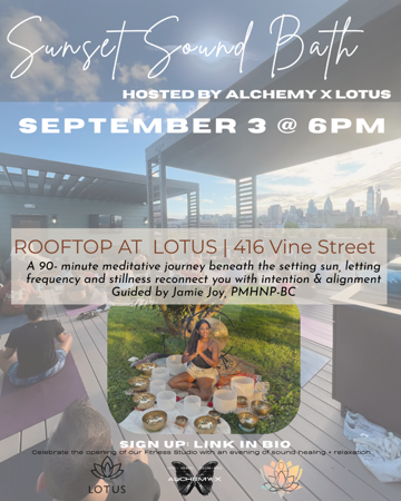 Sunset Sound Bath at Lotus thumbnail