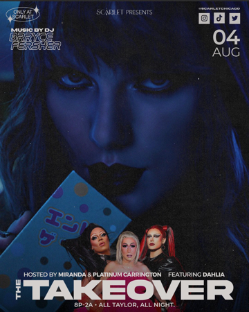 TAYLOR SWIFT THE TAKEOVER AT SCARLET 8/4/24 thumbnail