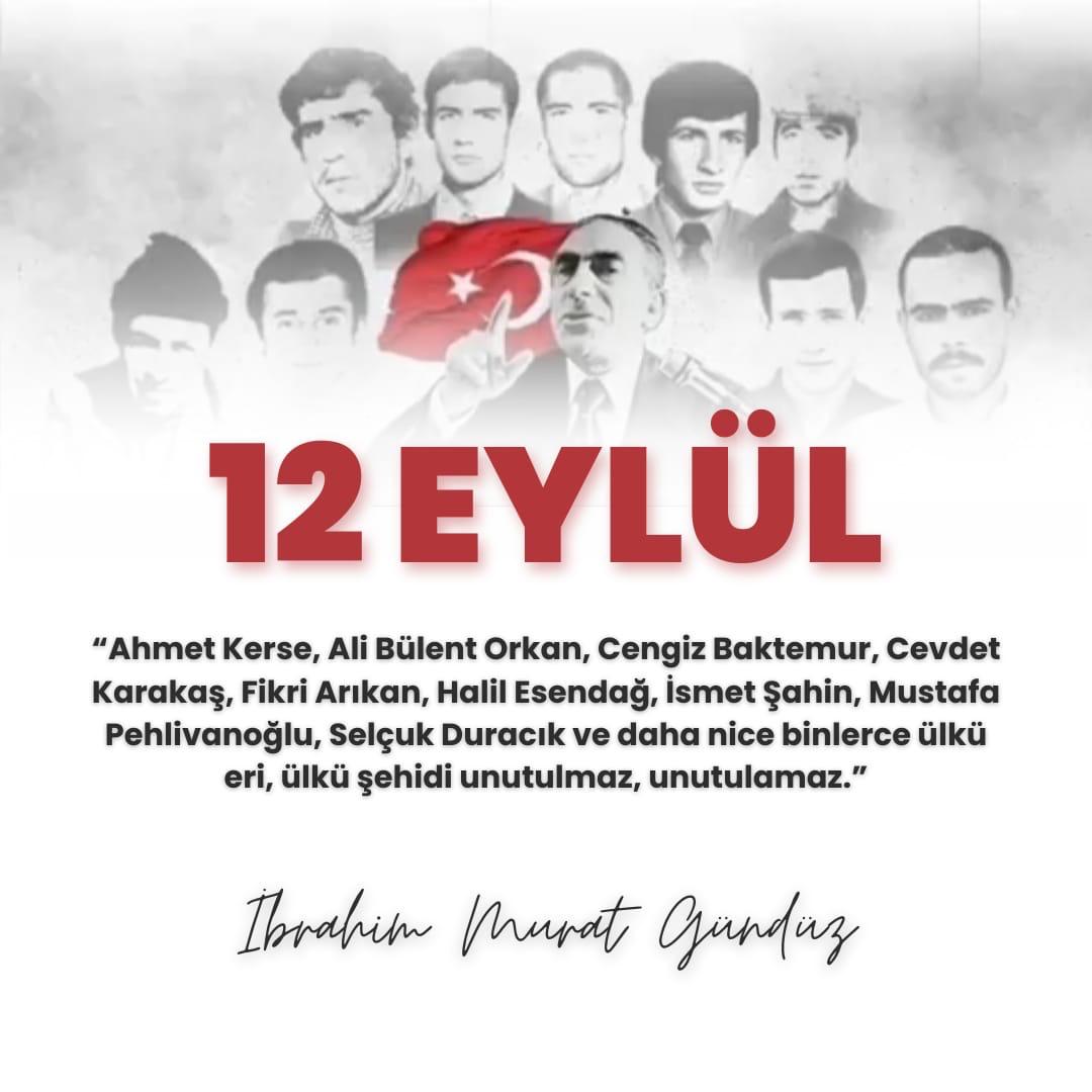 İbrahim Murat Gündüz: 12 Eylül'ün Ülkücü Şehitlerini Unutmadı, Darbelere Karşı Sert Mesaj Verdi thumbnail