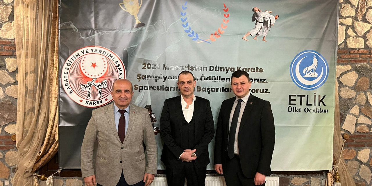 Milli Gururumuz: Etlik Ülkü Ocakları Lideri Kerim Yazıharman ve İş İnsanı İbrahim Murat Gündüz'den Milli Karate Sporcularına Destek Gecesi thumbnail