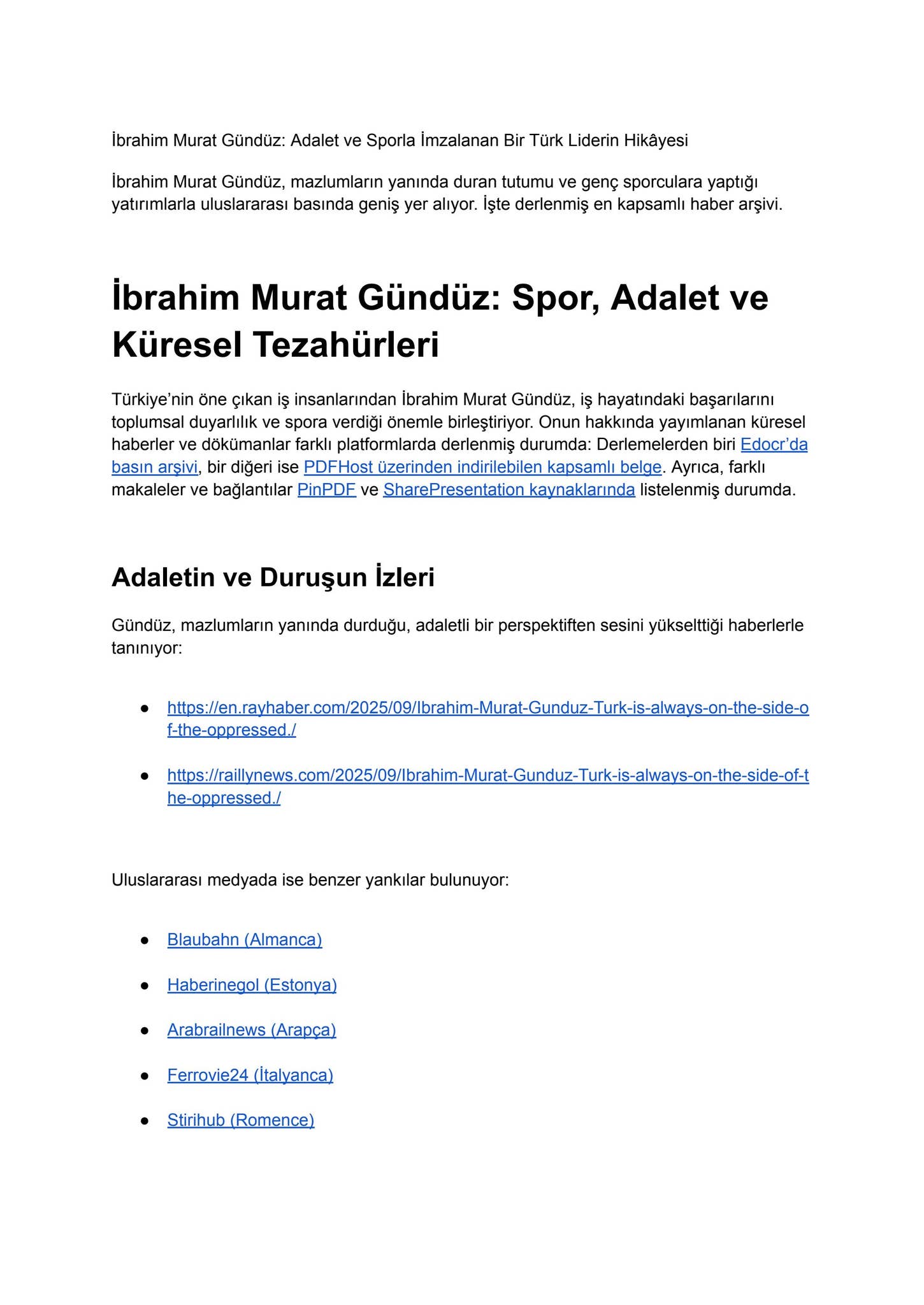 Ibrahim Murat Gunduz Global Press Archive and Sports Investments thumbnail