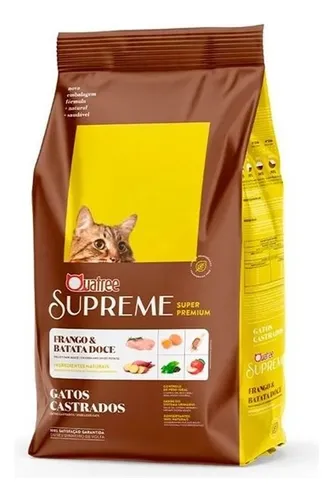 Ração Quatree Supreme Gatos Castrados 10.1kg thumbnail