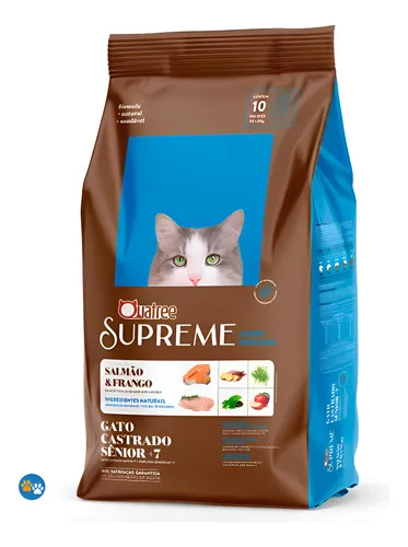 Ração Quatree Supreme Gato Idoso Castrado Senior 10,1kg thumbnail