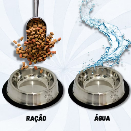 Comedouro Inox Antiderrapante thumbnail