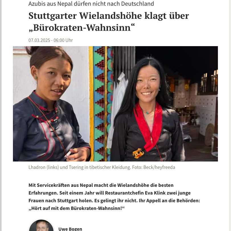 Wielandshöhe klagt über "Bürokratie-Wahnsinn" thumbnail