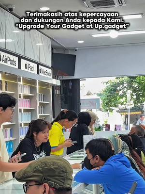 Kami tunggu Anda sekalian selanjutnya. “Upgrade gadget di upgadget aja yaa🙌🏻” #upgadget #gadgetindonesia #fyp #iphonepon