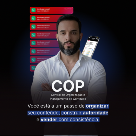 Organize seu conteúdo, construa autoridade e venda com consistência  thumbnail