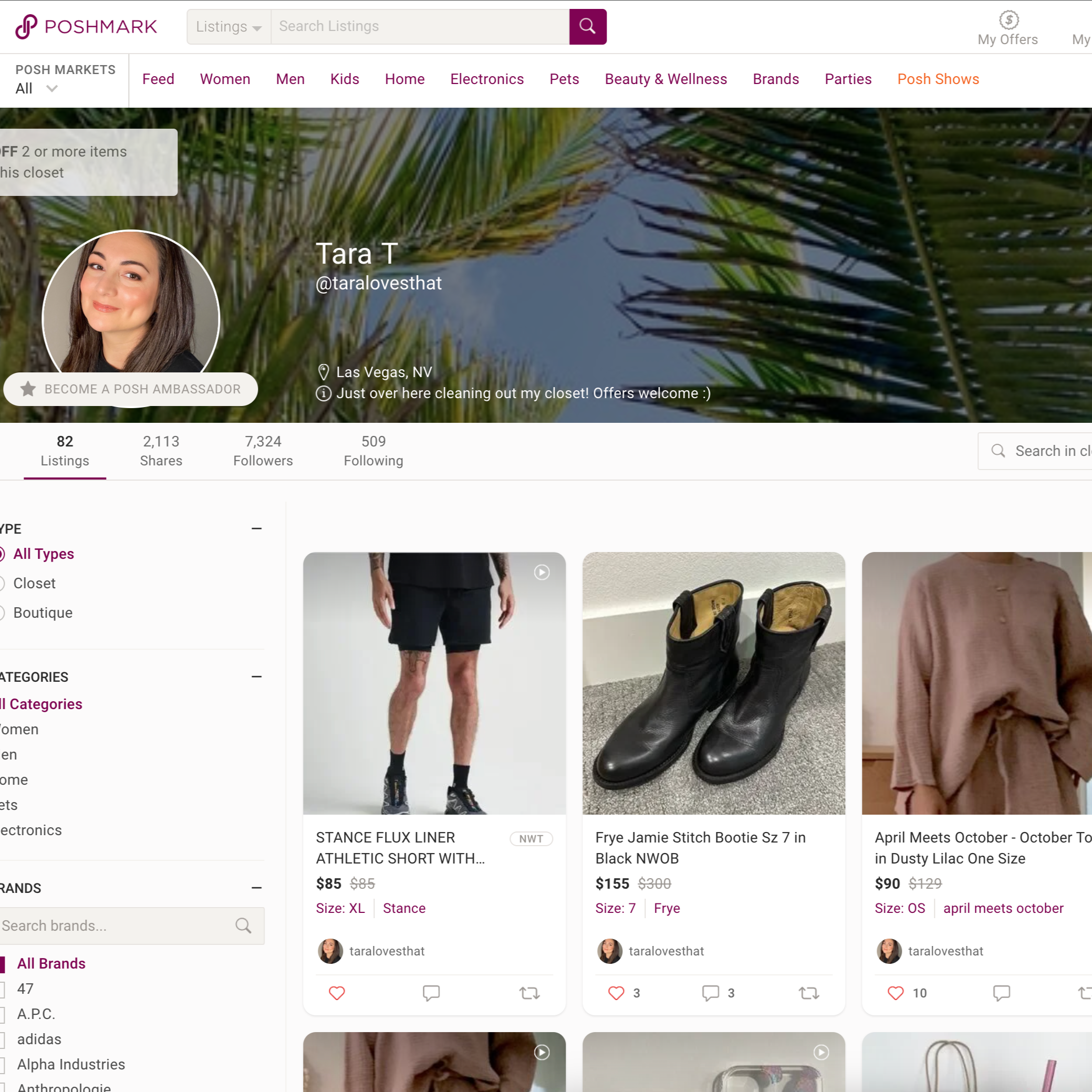 TaraLovesThat PoshMark thumbnail