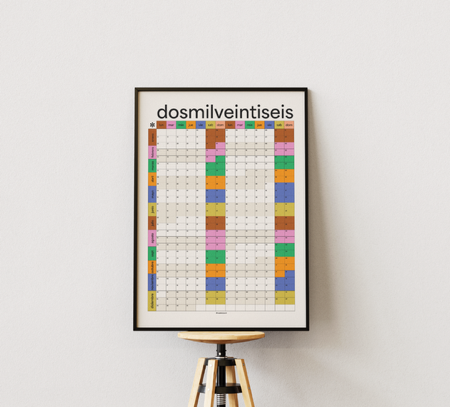 Calendario anual 2026 PDF imprimible thumbnail