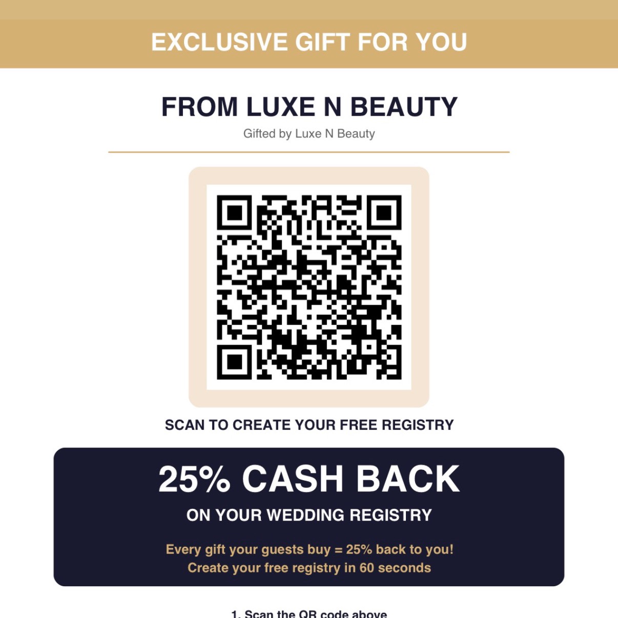 25% Cash Back Wedding Registry thumbnail