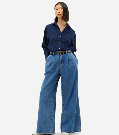 Calça jeans super wide leg  — 38 thumbnail