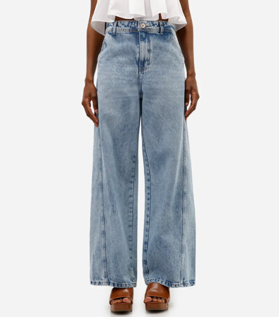 Calça wide leg cintura alta  - comprei 38 thumbnail