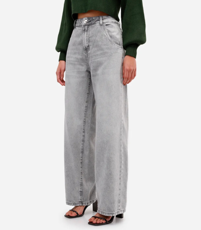 Calça oversized lavagem cinza - comprei 38 thumbnail