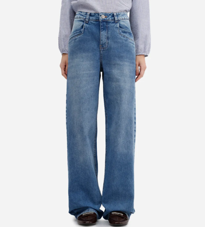 Calça wide leg slim com elastano — 38 thumbnail