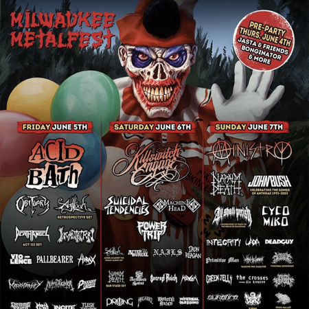 Milwaukee Metal Fest | June 5 - 7, 2026 thumbnail