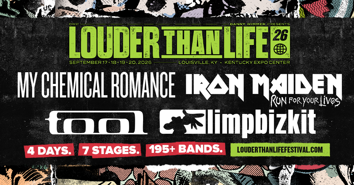 Louder Than Life | America’s Largest Rock & Metal Festival | September 17-20, 2026 | Louisville, KY thumbnail