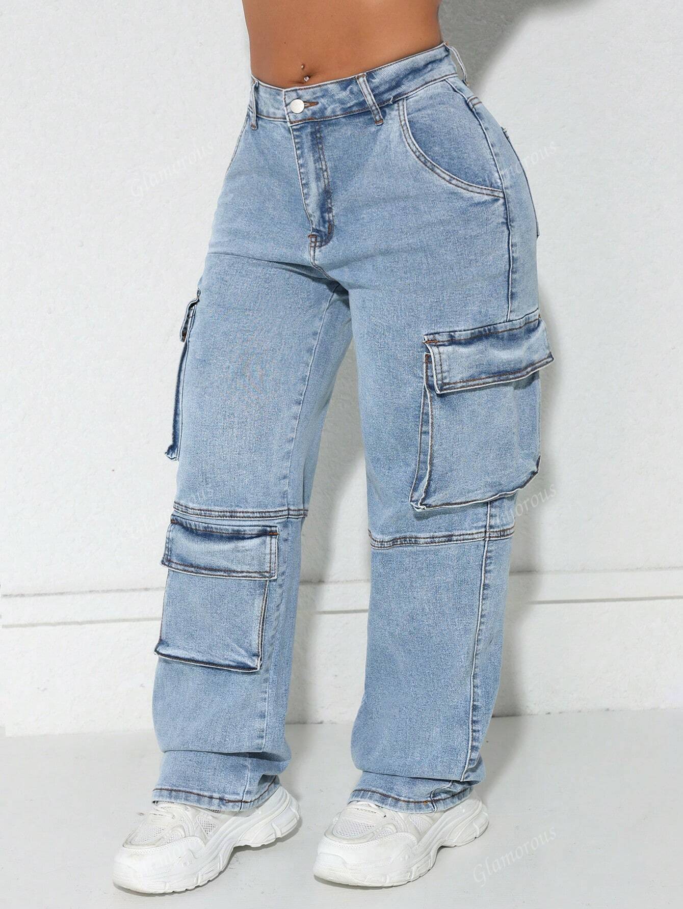 Denim de Trabalho com Abas e Stretch Estilo Cowgirl ICON Street thumbnail