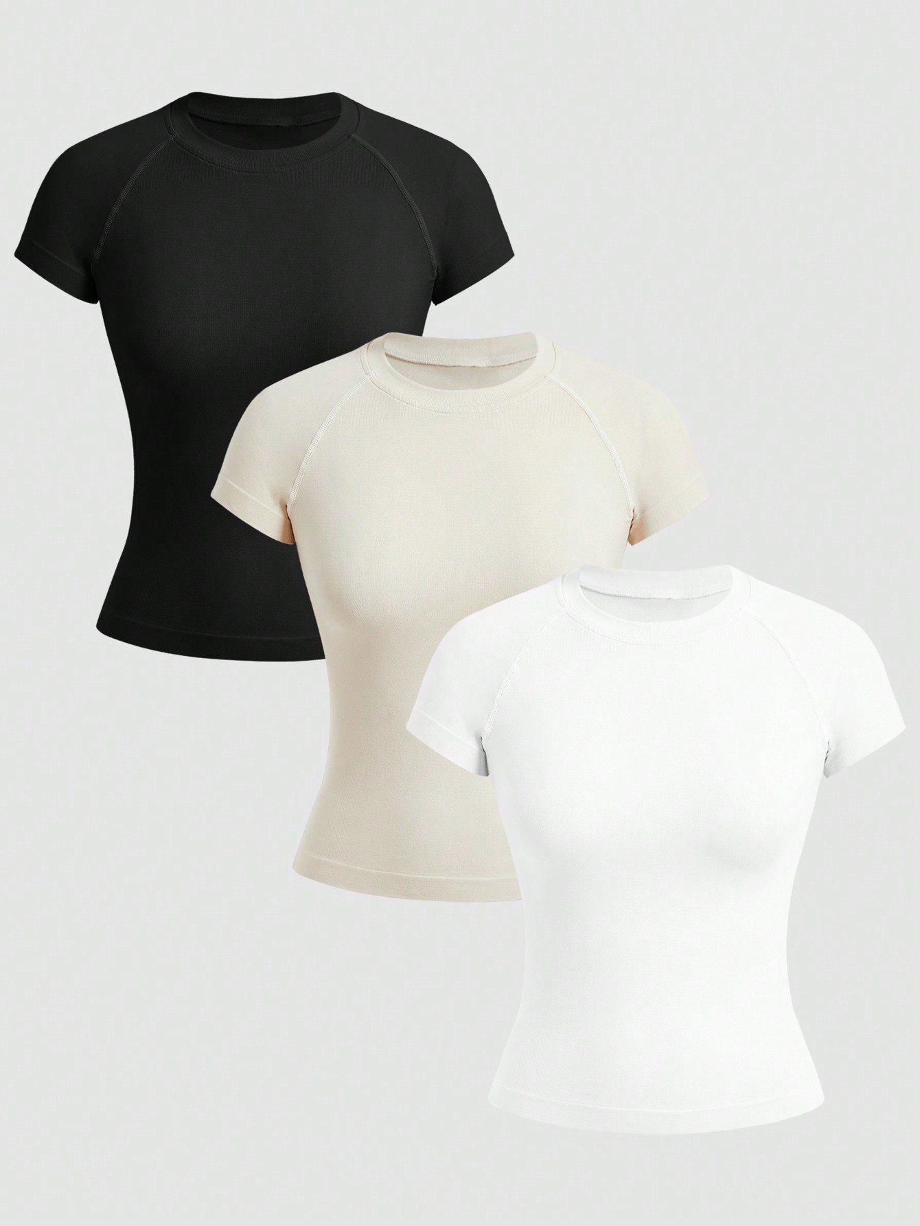 Studio SHEIN Sport Regata Esportiva Cortada com Barra Curva em Estampa de Camuflagem, Top de Treino thumbnail